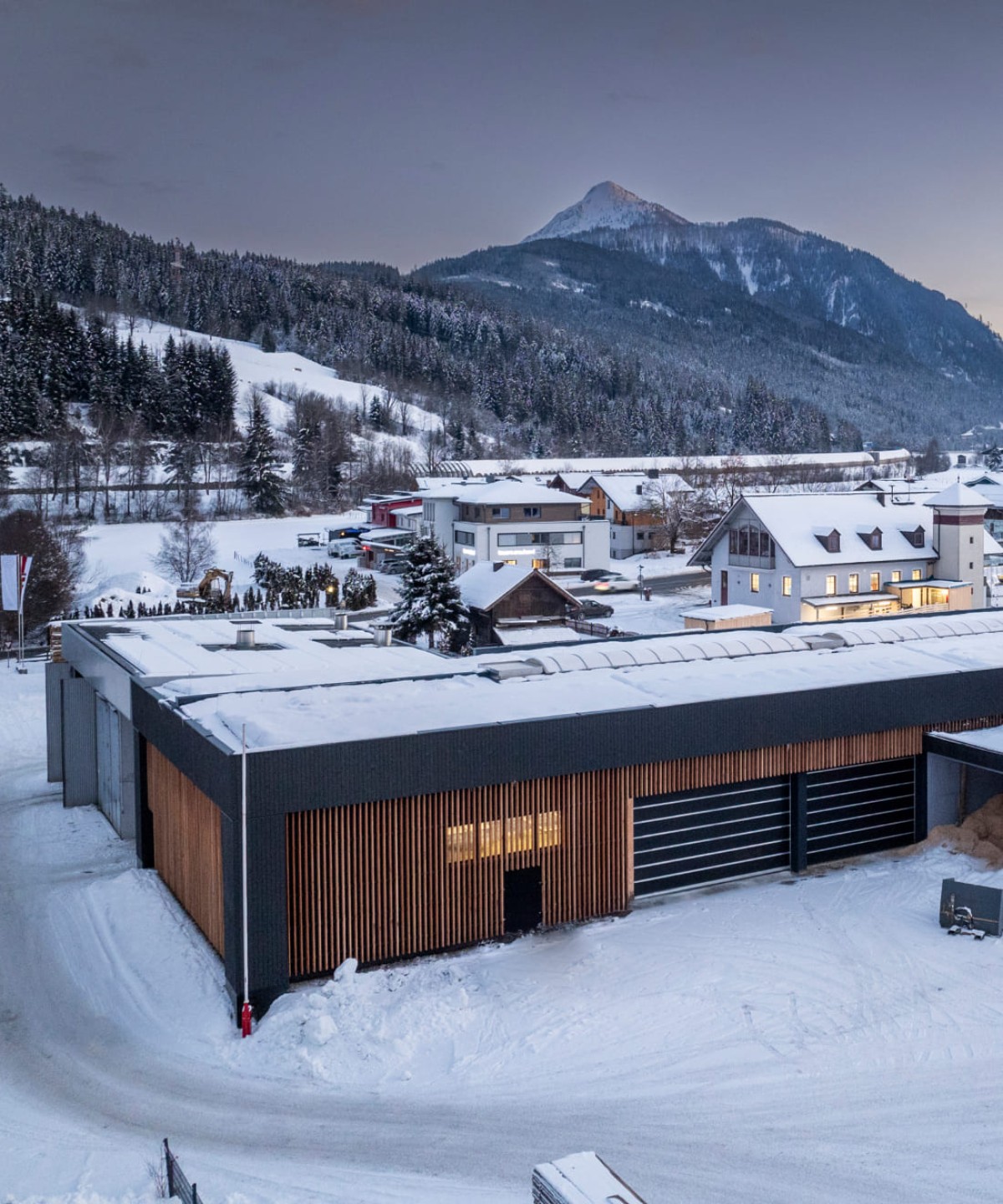 Außenansicht Hobelwerk bei Reitdorf © Lorenz Masser Fotografie