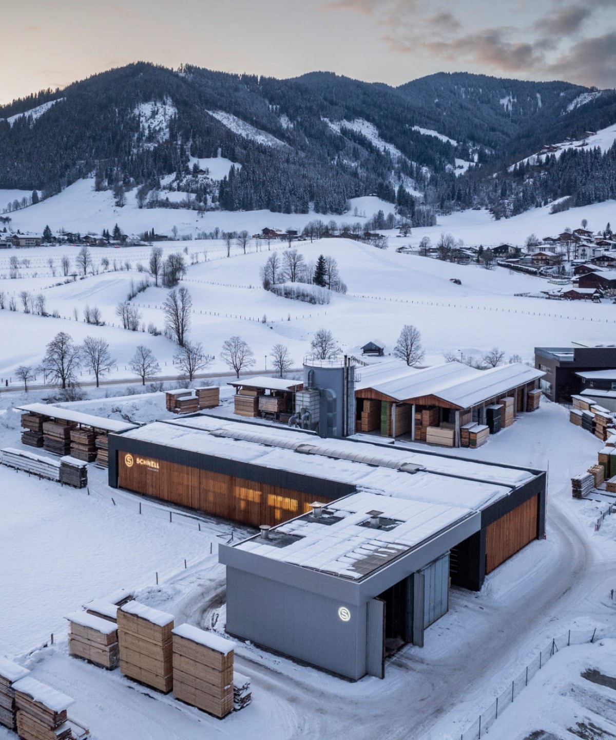Unser Hobelwerk von Holz Schnell im Salzburger Land © Lorenz Masser Fotografie