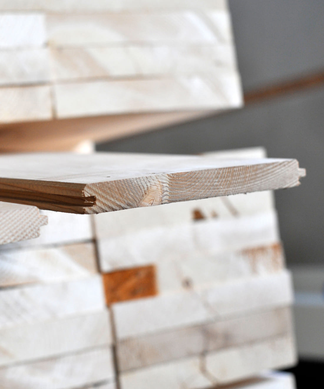 Holzlagerung am Sägewerk in Flachau © Christine Höflehner