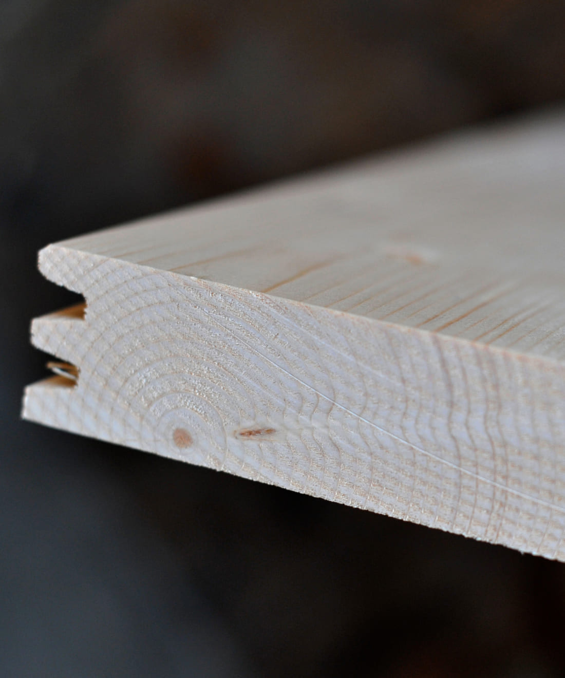 Detailaufnahme Brandschutzschalung von Holz Schnell © Christine Höflehner